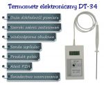 Wzorcowy termometr elektroniczny DT-34